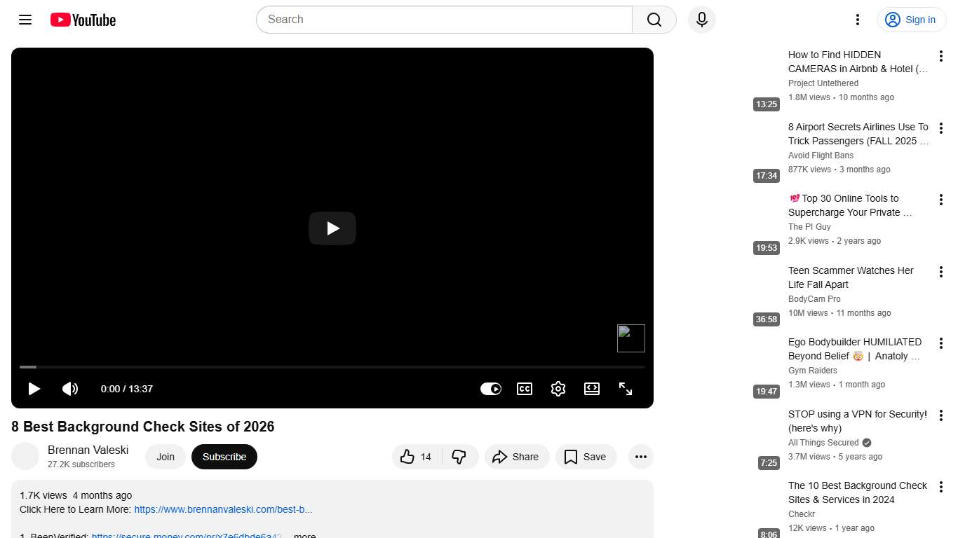 8 Best Background Check Sites of 2026 - YouTube